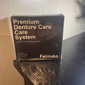 Denture Maintenance Set in Black Packaging